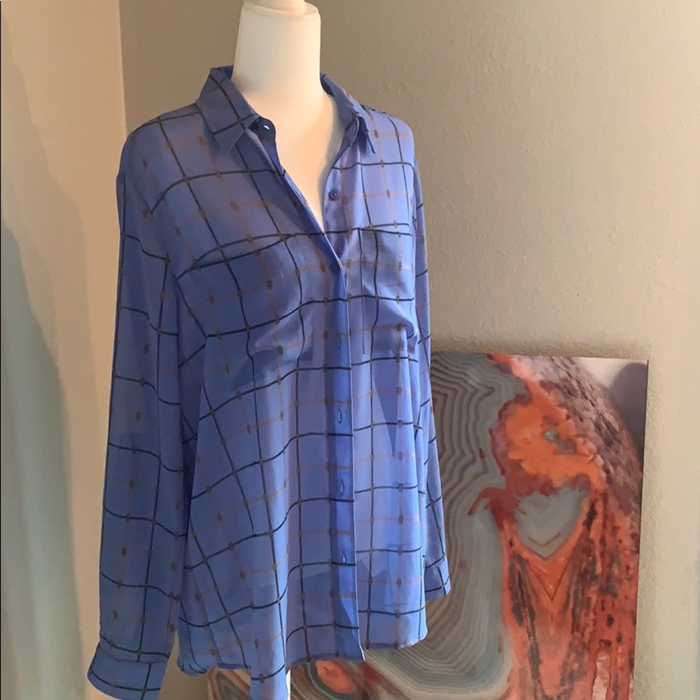 Michael Kors Sheer Blouse